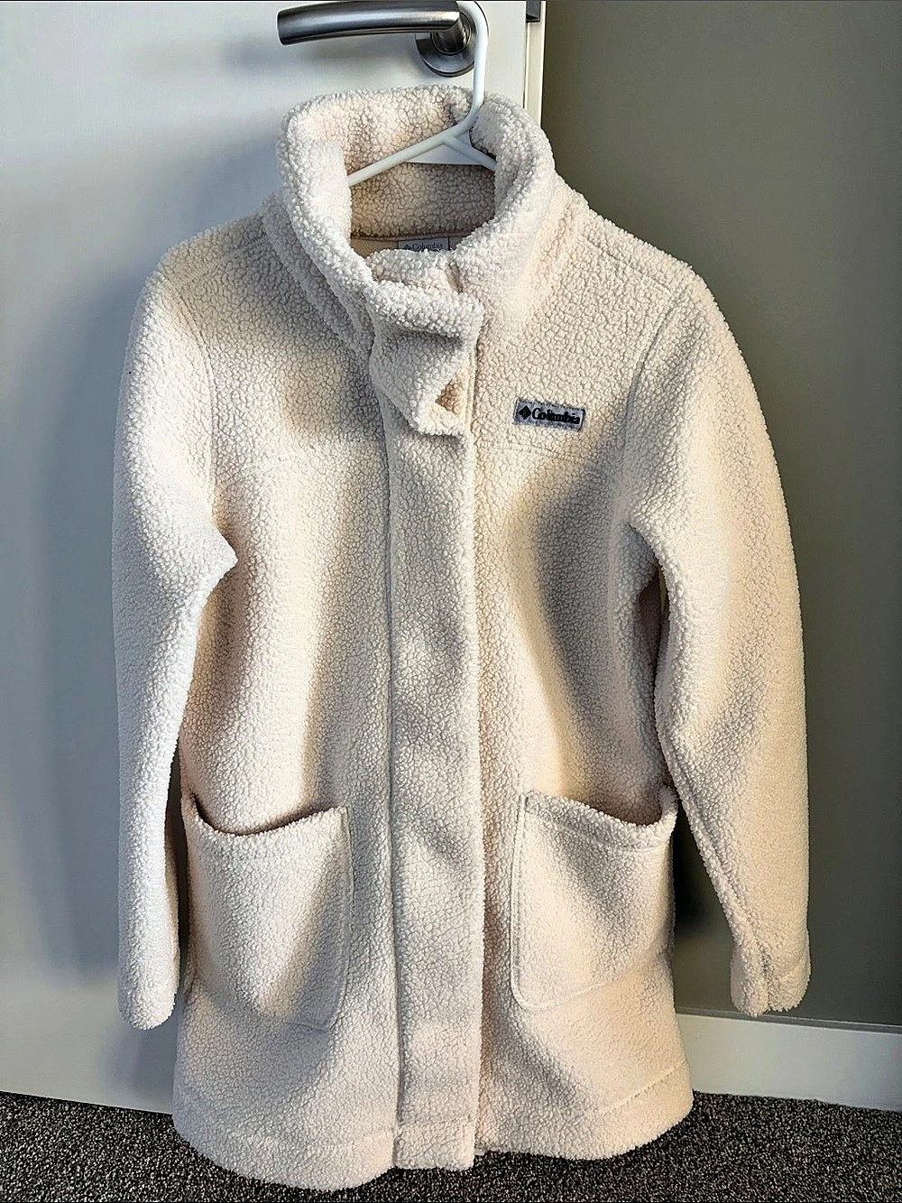 Columbia Jacket Teddy Fleece cream Medium